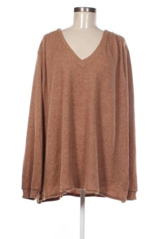 Дамска блуза Kiabi, Размер 4XL, Цвят Кафяв, Цена 15,50 лв.