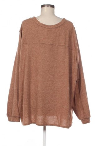 Γυναικεία μπλούζα Kiabi, Μέγεθος 4XL, Χρώμα Καφέ, Τιμή 9,59 €