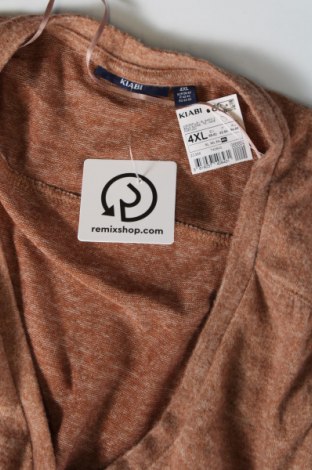 Damen Shirt Kiabi, Größe 4XL, Farbe Beige, Preis 7,27 €