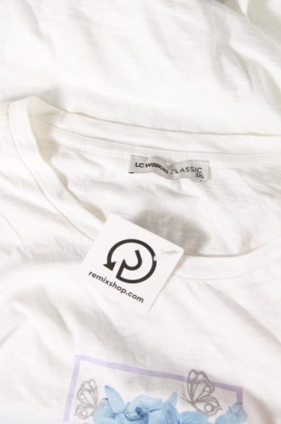 Damen Shirt LC Waikiki, Größe 3XL, Farbe Weiß, Preis € 11,10
