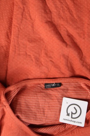 Damen Shirt Laura Torelli, Größe L, Farbe Orange, Preis 5,95 €
