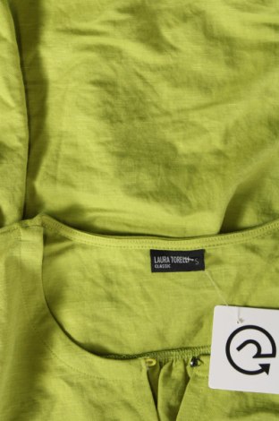 Дамска блуза Laura Torelli, Размер S, Цвят Зелен, Цена 19,00 лв.