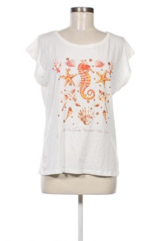 Дамска блуза Laura Torelli, Размер M, Цвят Бял, Цена 19,55 лв.