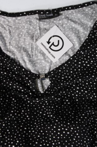 Γυναικεία μπλούζα Laura Torelli, Μέγεθος XL, Χρώμα Μαύρο, Τιμή 7,05 €