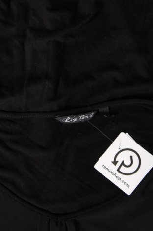 Γυναικεία μπλούζα Lisa Tossa, Μέγεθος M, Χρώμα Μαύρο, Τιμή 10,54 €
