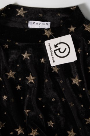Γυναικεία μπλούζα Loavies, Μέγεθος M, Χρώμα Μαύρο, Τιμή 7,36 €