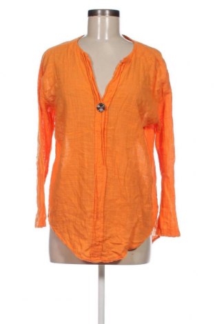 Γυναικεία μπλούζα Made In Italy, Μέγεθος M, Χρώμα Πορτοκαλί, Τιμή 6,46 €
