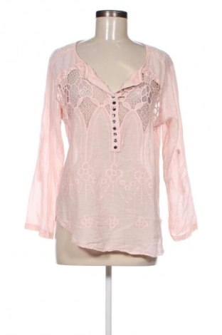 Дамска блуза Made In Italy, Размер L, Цвят Розов, Цена 11,73 лв.