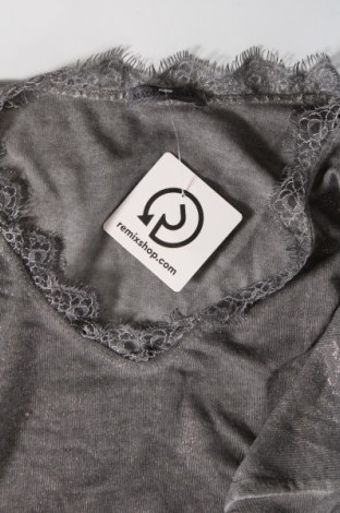 Γυναικεία μπλούζα Made In Italy, Μέγεθος L, Χρώμα Γκρί, Τιμή 6,46 €