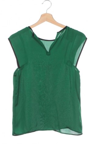 Дамска блуза Mango, Размер XS, Цвят Зелен, Цена 15,42 лв.