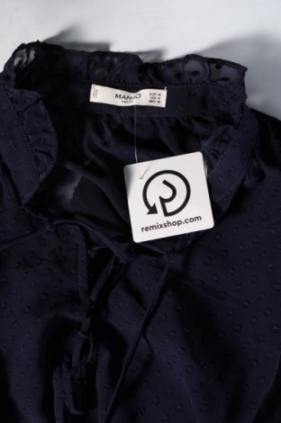 Γυναικεία μπλούζα Mango, Μέγεθος M, Χρώμα Μπλέ, Τιμή 8,35 €