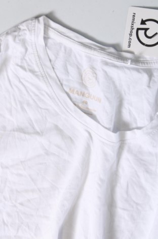 Γυναικεία μπλούζα Manguun, Μέγεθος M, Χρώμα Λευκό, Τιμή 11,75 €