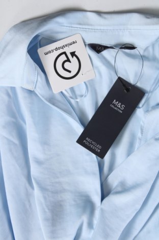 Дамска блуза Marks & Spencer, Размер M, Цвят Син, Цена 62,00 лв.