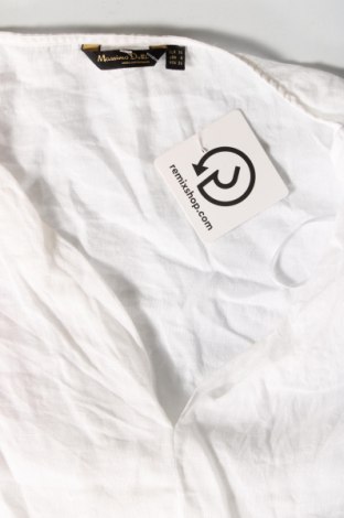 Дамска блуза Massimo Dutti, Размер S, Цвят Бял, Цена 48,00 лв.