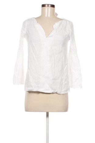 Дамска блуза Massimo Dutti, Размер S, Цвят Бял, Цена 31,20 лв.