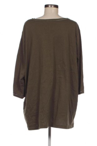 Γυναικεία μπλούζα Mia Moda, Μέγεθος 5XL, Χρώμα Πράσινο, Τιμή 19,98 €