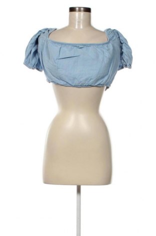 Damen Shirt Missguided, Größe L, Farbe Blau, Preis 7,19 €