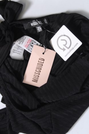 Γυναικεία μπλούζα Missguided, Μέγεθος XS, Χρώμα Μαύρο, Τιμή 6,39 €