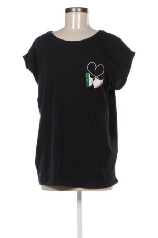Γυναικεία μπλούζα Mister Tee, Μέγεθος L, Χρώμα Μαύρο, Τιμή 15,88 €