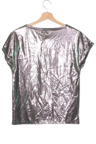 Дамска блуза Mohito, Размер XS, Цвят Сребрист, Цена 11,29 лв.