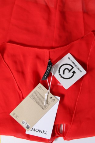 Дамска блуза Monki, Размер M, Цвят Червен, Цена 14,50 лв.