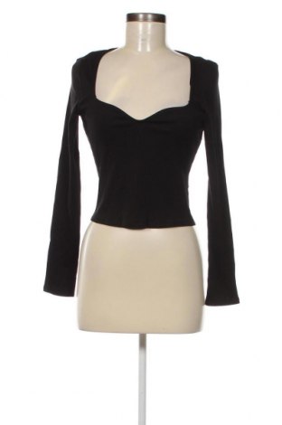 Γυναικεία μπλούζα Monki, Μέγεθος S, Χρώμα Μαύρο, Τιμή 6,73 €