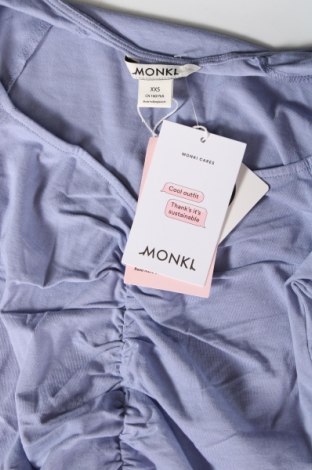 Bluză de femei Monki, Mărime XXS, Culoare Albastru, Preț 38,16 Lei