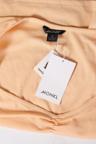 Γυναικεία μπλούζα Monki, Μέγεθος XL, Χρώμα Πορτοκαλί, Τιμή 8,22 €