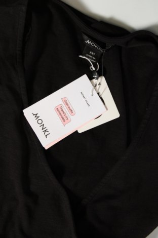 Damen Shirt Monki, Größe XXS, Farbe Schwarz, Preis 4,95 €