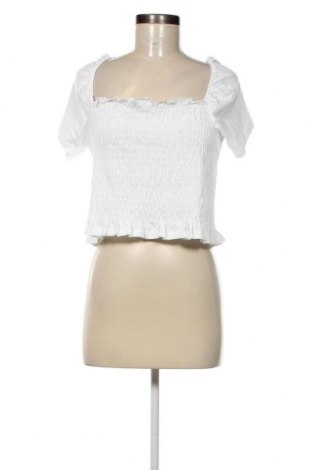 Γυναικεία μπλούζα Monki, Μέγεθος XL, Χρώμα Λευκό, Τιμή 5,69 €