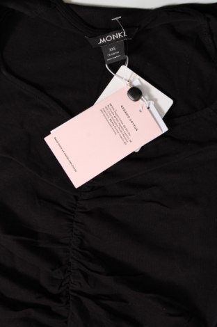 Γυναικεία μπλούζα Monki, Μέγεθος XXS, Χρώμα Μαύρο, Τιμή 5,98 €