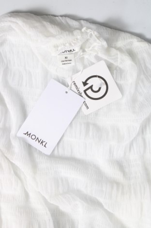 Γυναικεία μπλούζα Monki, Μέγεθος XL, Χρώμα Λευκό, Τιμή 6,73 €