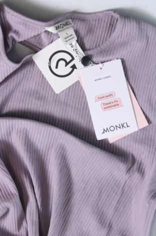 Γυναικεία μπλούζα Monki, Μέγεθος L, Χρώμα Βιολετί, Τιμή 7,48 €