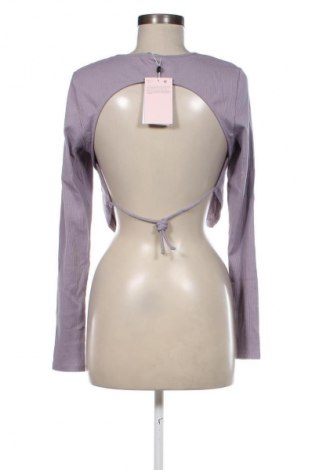 Γυναικεία μπλούζα Monki, Μέγεθος L, Χρώμα Βιολετί, Τιμή 7,48 €