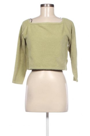 Γυναικεία μπλούζα Monki, Μέγεθος L, Χρώμα Πράσινο, Τιμή 7,48 €