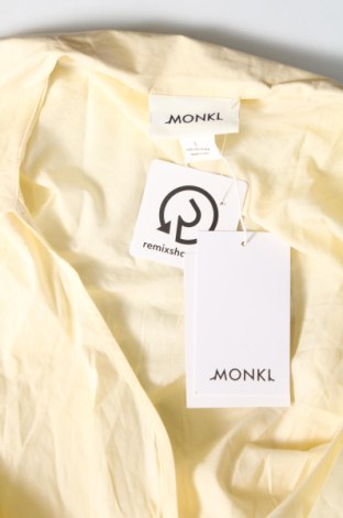 Дамска блуза Monki, Размер L, Цвят Жълт, Цена 14,50 лв.