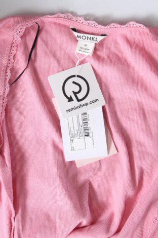 Damen Shirt Monki, Größe XS, Farbe Rosa, Preis € 10,09