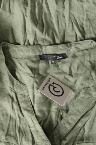 Γυναικεία μπλούζα My Own, Μέγεθος L, Χρώμα Πράσινο, Τιμή 5,88 €