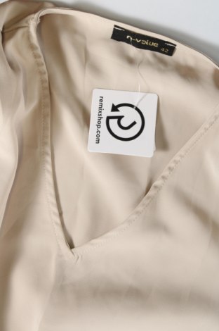 Дамска блуза N-Value, Размер L, Цвят Бежов, Цена 11,00 лв.
