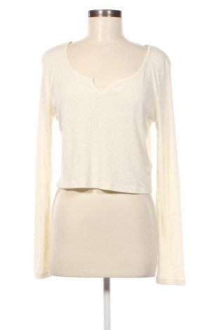 Γυναικεία μπλούζα NA-KD, Μέγεθος XL, Χρώμα Εκρού, Τιμή 21,83 €