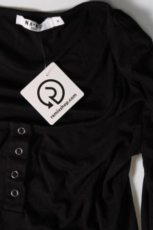 Γυναικεία μπλούζα NA-KD, Μέγεθος M, Χρώμα Μαύρο, Τιμή 11,57 €