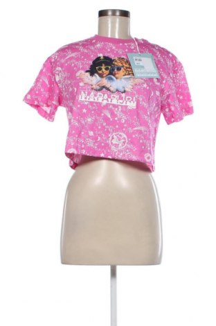 Дамска блуза Napapijri x Fiorucci, Размер XS, Цвят Многоцветен, Цена 125,95 лв.