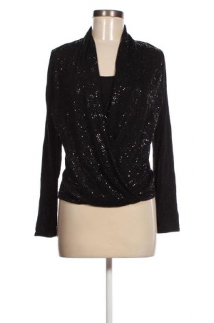 Γυναικεία μπλούζα New Feeling, Μέγεθος M, Χρώμα Μαύρο, Τιμή 6,96 €