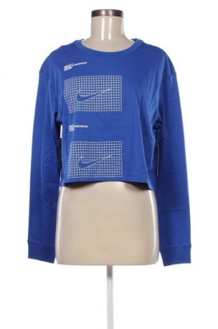 Дамска блуза Nike, Размер M, Цвят Син, Цена 42,35 лв.