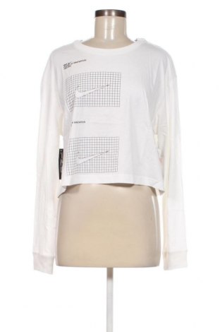 Γυναικεία μπλούζα Nike, Μέγεθος L, Χρώμα Λευκό, Τιμή 15,88 €