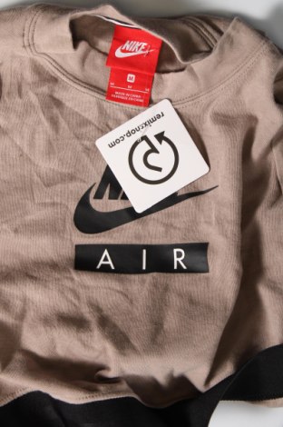 Дамска блуза Nike, Размер M, Цвят Бежов, Цена 34,00 лв.