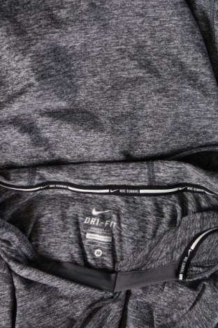 Дамска блуза Nike Running, Размер M, Цвят Сив, Цена 17,00 лв.