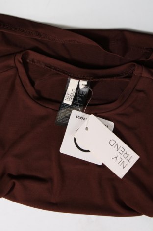 Γυναικεία μπλούζα Nly Trend, Μέγεθος S, Χρώμα Καφέ, Τιμή 6,39 €