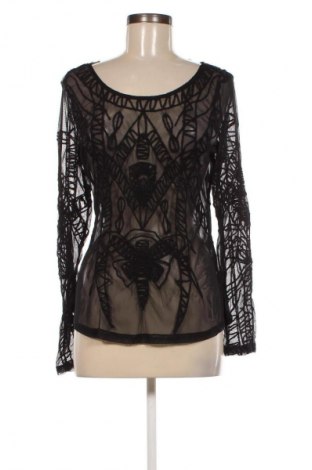 Γυναικεία μπλούζα Nu By Staff Woman, Μέγεθος L, Χρώμα Μαύρο, Τιμή 11,57 €