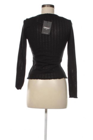 Γυναικεία μπλούζα ONLY, Μέγεθος XS, Χρώμα Μαύρο, Τιμή 8,30 €